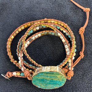 Turquoise Wrap Bracelet